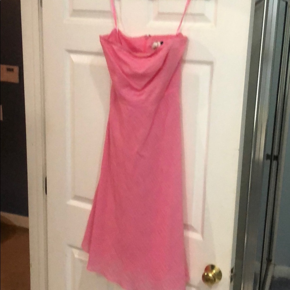 Strapless J. Crew tea dress